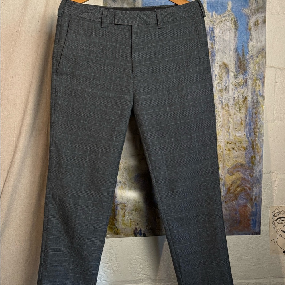 Louis Raphael Slim fit Wool blend Trousers